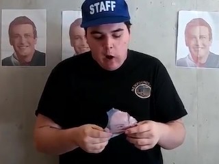 Andrew Youngman cumshoting on 2 sluts tongues