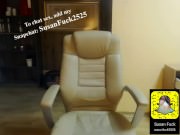 40 years Mandy playing in her chair