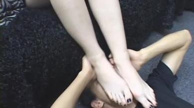 Lovely Jenna let him suck her feet good and hard