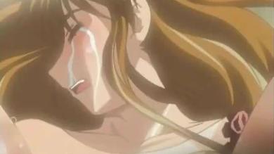 Hentai babe and her last walk alone