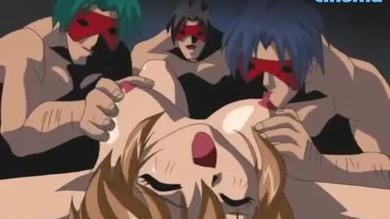 Steamy hentai foursome