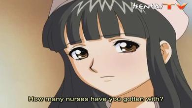 Perverted hentai doctor and his nurse