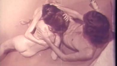 Two Groupies And A Rockstar Fuck In This Vintage Clip
