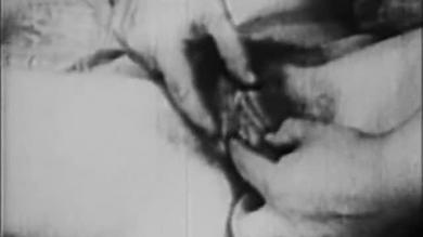 Vintage Porn Showing a Hairy Bush