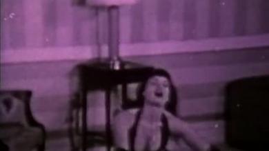 Vintage Cuties presents brunette babe with great moves sensually dancing
