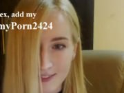 Katrin Kozy gets her big naturals wet 