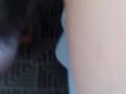 Busty Blonde babe masturbating hard