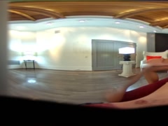 VR Steroscopic 360 Adria Rae and Aaron Wilcox Fuck in Virtual World