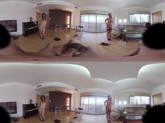 VR Porn Foursome in 360 movie