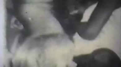Vintage Cuties presents interracial sex with a big black cock