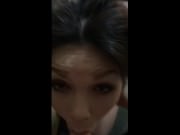 Eating his own cum