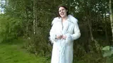 Sweet British babe stripping in public