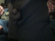Milf in Black Stockings Gapes and Fucks