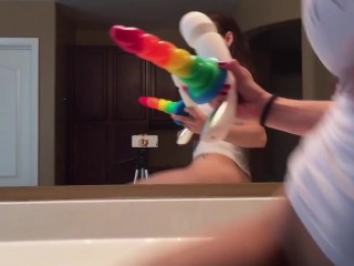 Wife playing with creamy pussy (CL60)