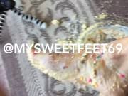 SBORRO SU FOTO DI MIA SUOCERA - CUM  MY MOTHER IN LAW