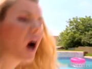 Amateur School Girl Facial