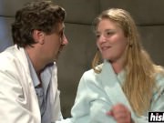 big load ins glas	 cum in drinking-glass