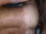 Horny whore deep throating dick