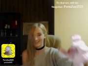 Cum on Cam: Hairy Cock Blows Load 