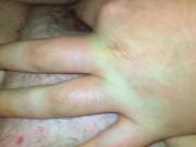 Young brunette with big tits gets a great facial after nice hard anal fuck