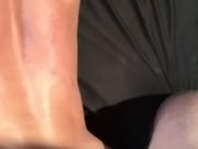 Cumming for Natalie Portman and licking it up