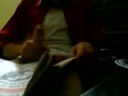 Hirsute nubile hottie buttfucked on a couch