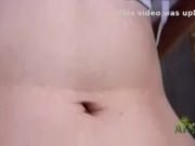 Busty mature with tied breasts