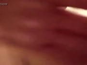Tanlined Brunette gets a Large Cock 