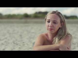 Cuming on her shaved pussy