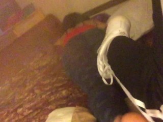 Hot threesome simultaneous orgasm