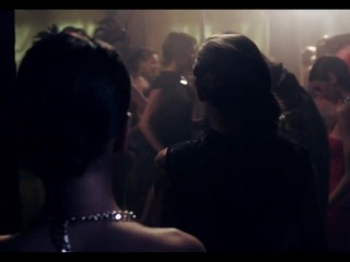 Dancing naked and having fun.