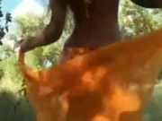 Chubby Tanya stops smoking but gets a facial