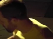 Perky-titty blonde takes boyfriend's cock outdoors