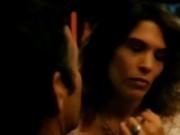 Jeny sucks cock and gets DP fucked by two studs and creamed