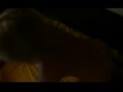 Kelly Divine sucks cock and gets her face jizzed with cum in bed