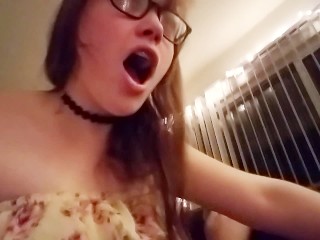 Tribadism on a chair