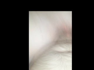 Wank and cumshot for my fat BBW Boss