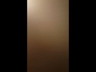 cute girlfriend doing handjob