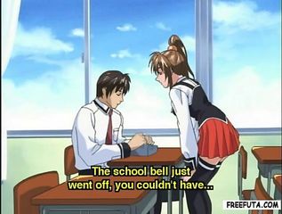Hentai bunnygirl rides shemale