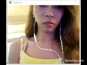 Busty blonde in white fencenet lingerie fucking