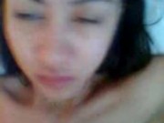 ruined orgasm in selfemade chastity cage