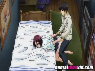 Schoolgirl gets licked and fucked in Hentai one on one