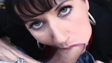 Gorgeous amateur minx fucked in public POV