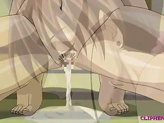 Busty hentai milf fuck