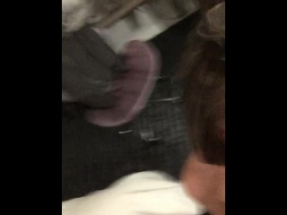 Redhead amateur slut jerking my dick