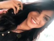 Brunette is plowed by a brutal dildo machine