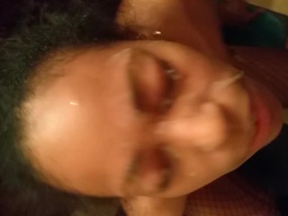 Shy lesbian cums in panties fists her girls cunt