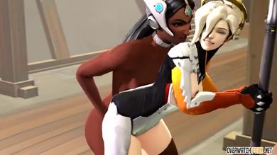 Sexy ass Overwatch heroes get pussy drilled compilation