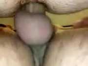 milf blows in stockings