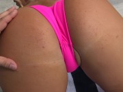 massage sex with a blonde and cumshots